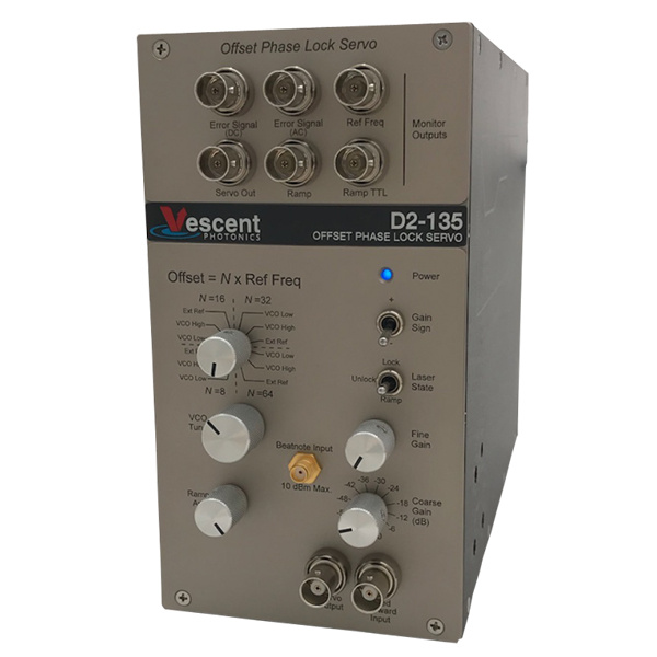 Vescent D2-135偏移锁相伺服激光器
