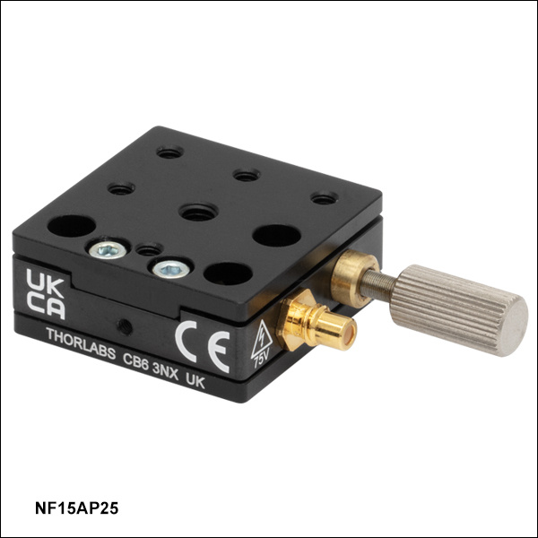 NF15AP25单轴挠性位移台，行程1.5 mm