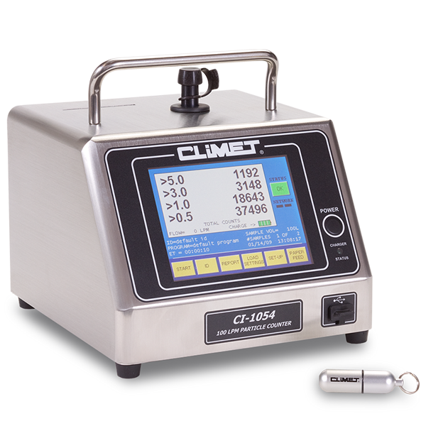 CLIMET CI-1050系列带权限管理粒子计数器