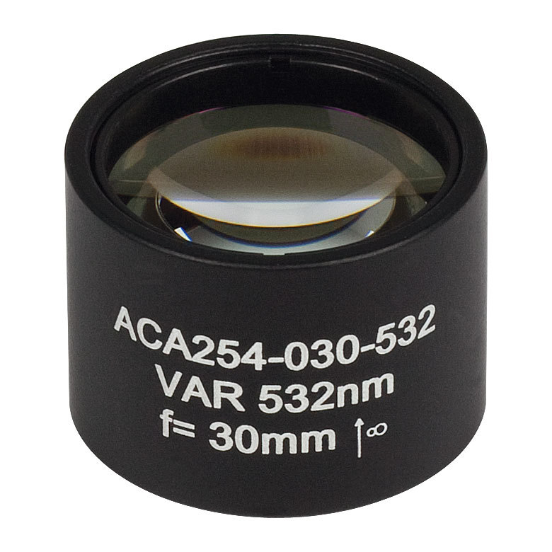 空气隙双合透镜，ACA254-030-532通用分析