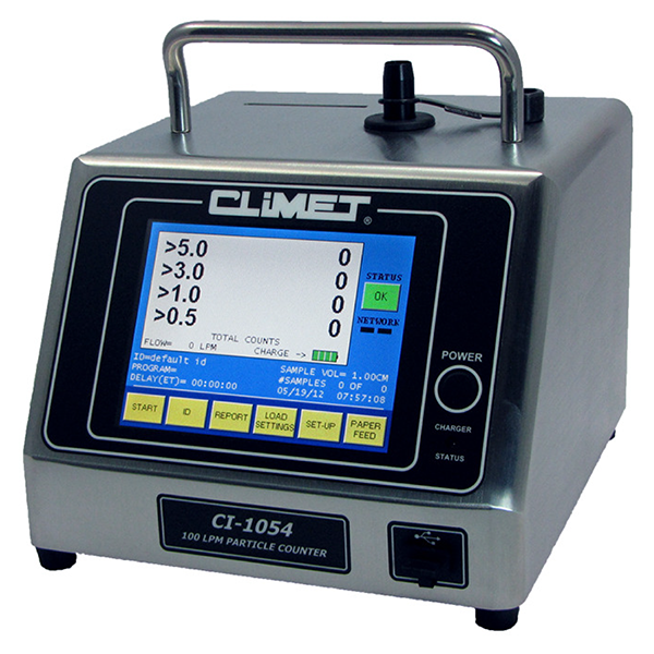 CLIMET CI-1050系列带权限管理粒子计数器