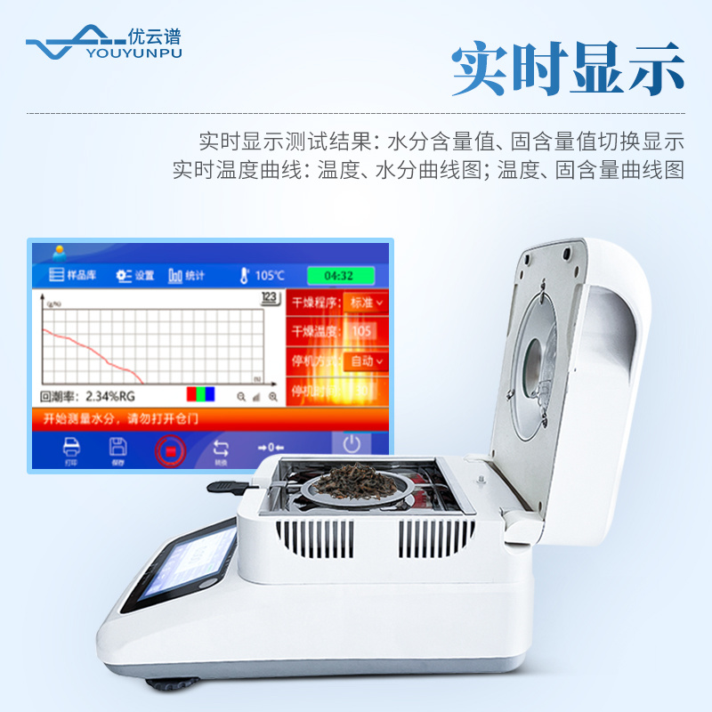 优云谱快速卤素水分测定仪YP-LS4