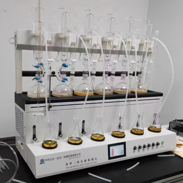 食药二氧化硫蒸馏仪-自动加酸