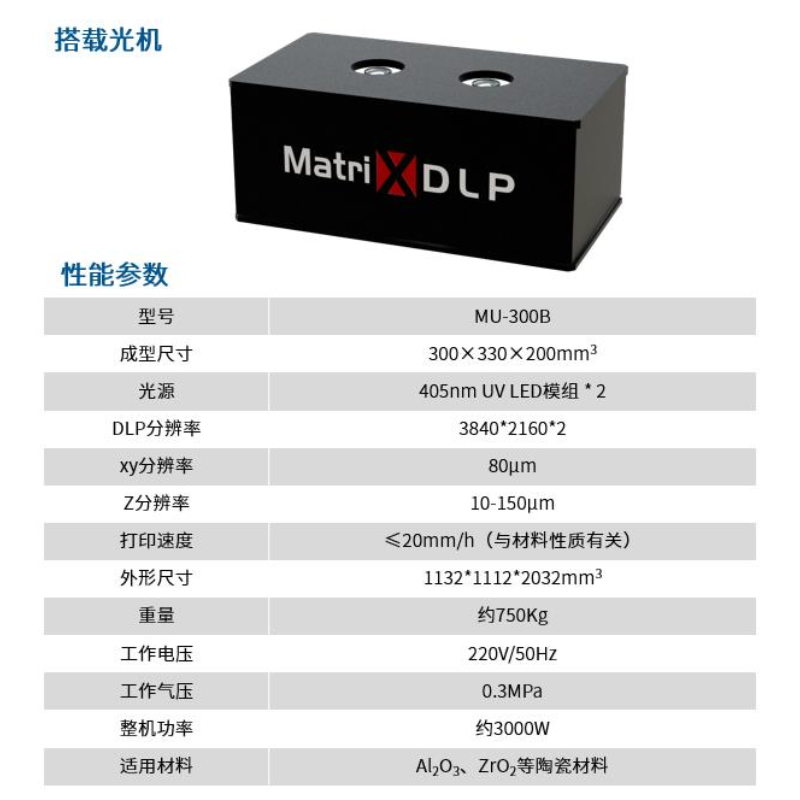 大尺寸陶瓷3D打印机