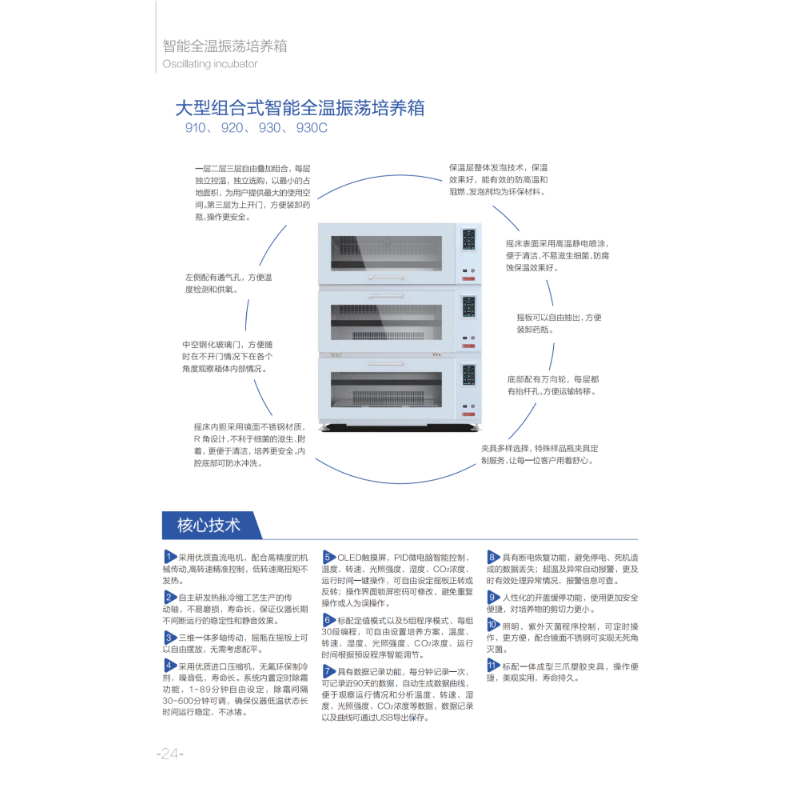 大型组合式智能全温振荡培养箱