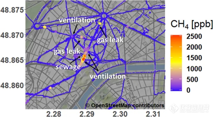 Picarro G2201-i — 探索巴黎甲烷之谜：城市温室气体的源与踪