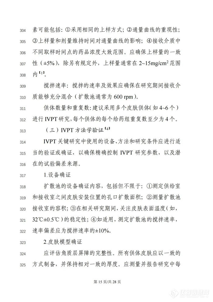 关于公开征求《局部起效化学仿制药体外释放（IVRT）与体外透皮（IVPT）研究技术指导原则（征求意见稿）》意见的通知