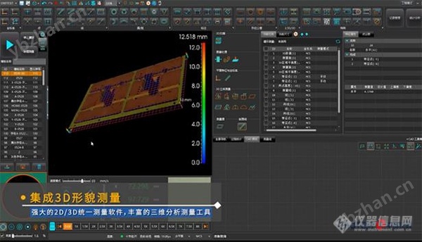 激光扫描3D光学影像测量仪