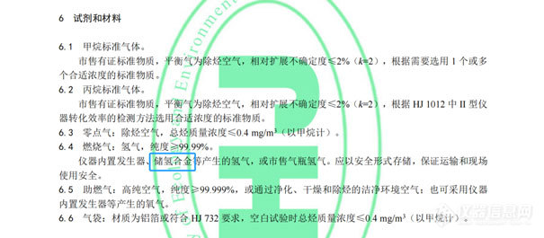 标准解读|《HJ 1331-2023》固定污染源废气总烃、甲烷和非甲烷总烃便携式测定方法