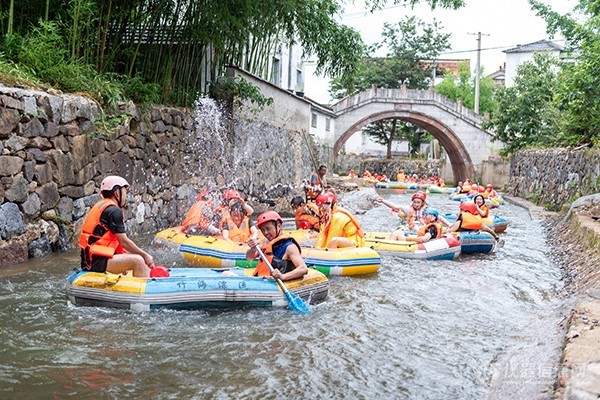 “漂出默契，流淌激情” 2024年度创想仪器二季度活动 溧阳漂流团建