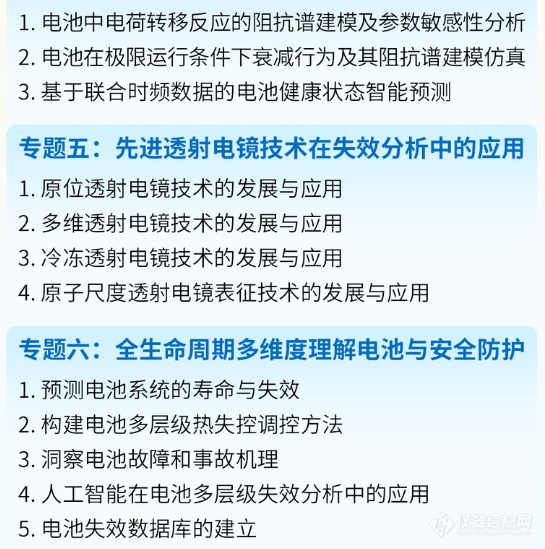 第一批报告嘉宾公布 | 第六届全国先进电池失效分析与测试技术研讨会