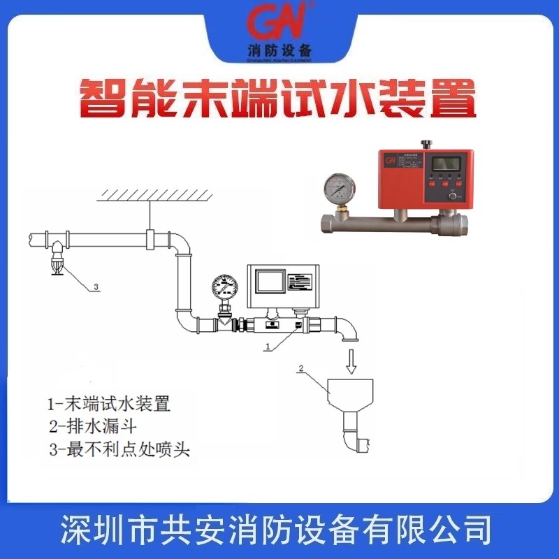 深圳共安ZSPM-115/1.2-DXAB自动喷淋系统智能末端试水装置厂家