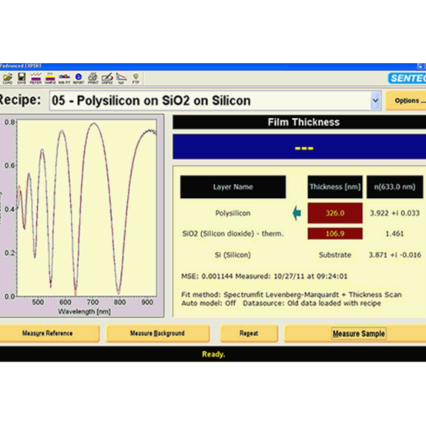 薄膜计量光谱反射仪软件