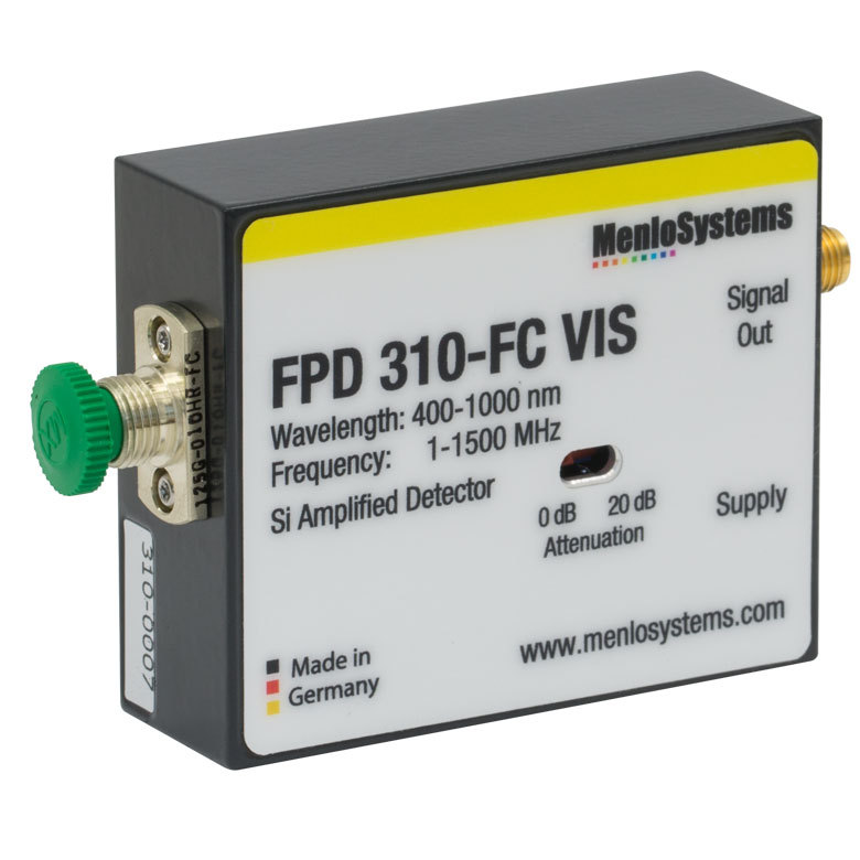 硅光电探测器，FPD310-FC-VIS光学测量仪