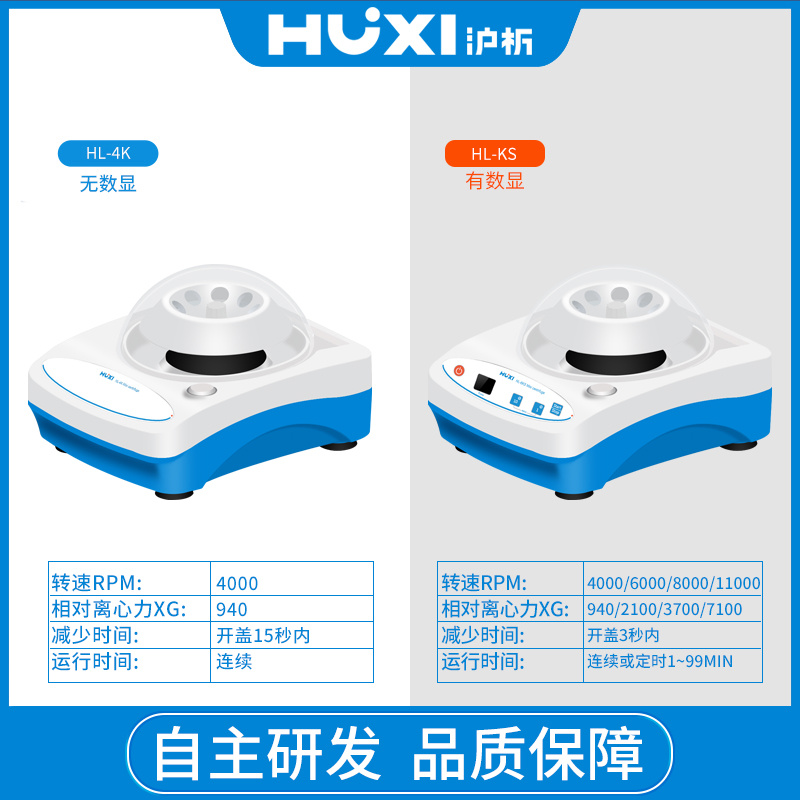 上海沪析HUXI微型掌上离心机HL-4KS