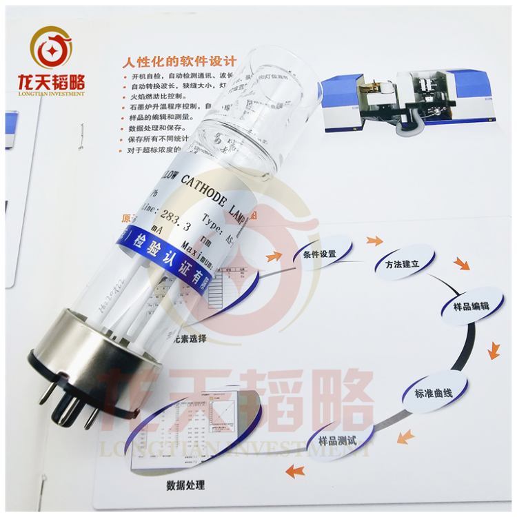 In铟 Ir铱La镧Lu镥Nb铌 Nd钕Os锇 P磷有色院瀚时As-1-4原子吸收空心阴极灯