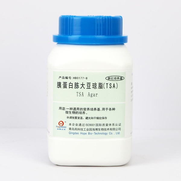 胰蛋白胨大豆琼脂（TSA）（参比培养基）  HB0177-8  250g