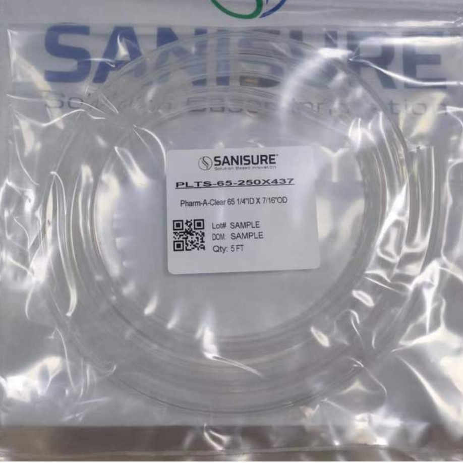 SaniSure Pharma- Clear&reg; 65 系列铂金硫化透明硅胶软管