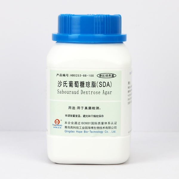 沙氏葡萄糖琼脂(SDA)(参比培养基)  	HB0253-88-100  100g