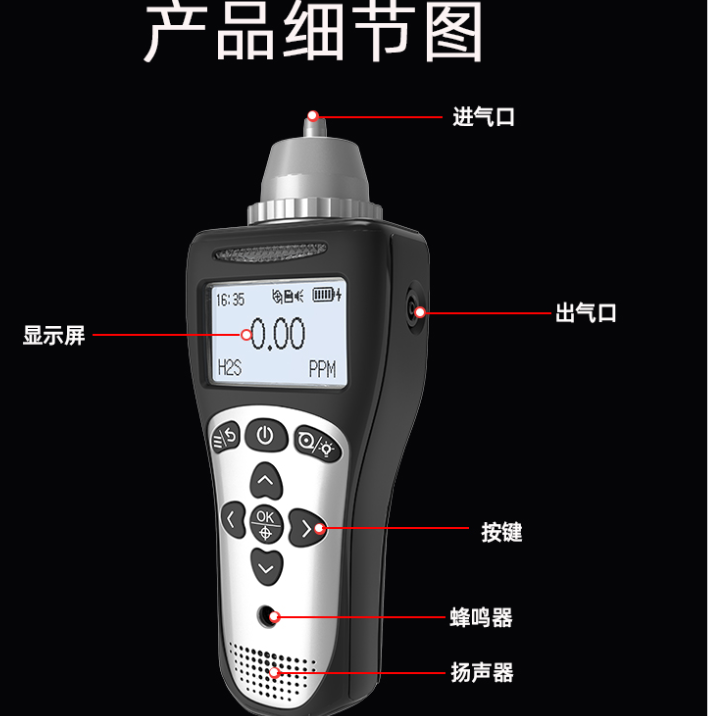 便携式单一气体检测仪 逸云天