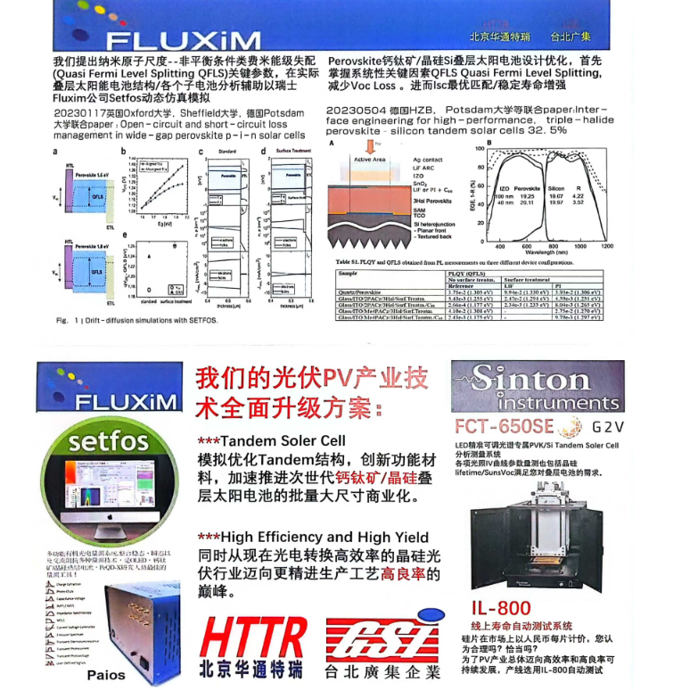 钙钛矿太阳能电池仿真软件