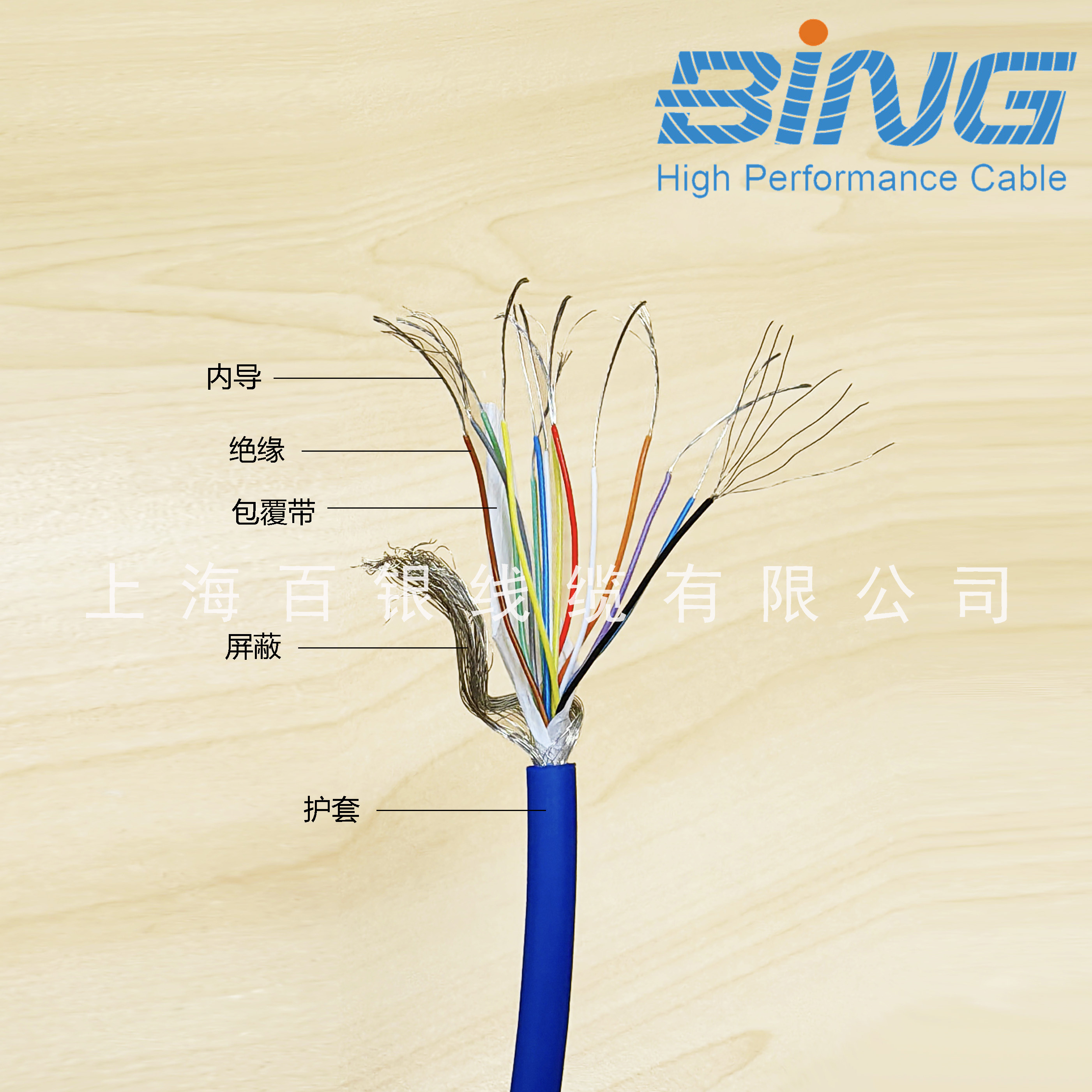 耐高温抗干扰编码器电缆