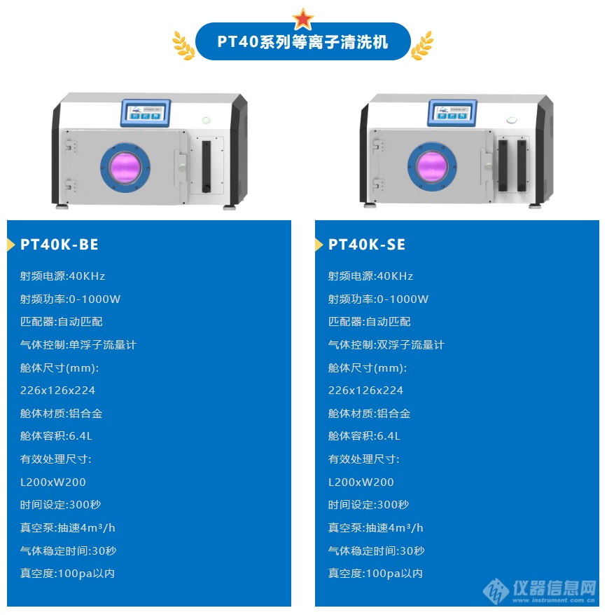 重磅！雷博科仪PT系列等离子清洗机性能大升级！