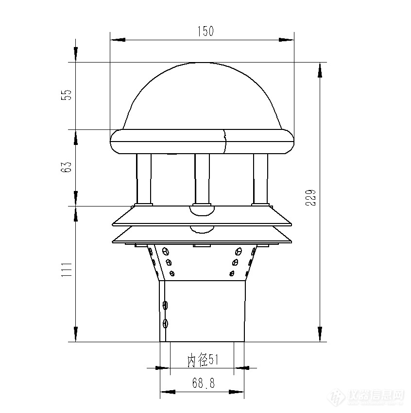 红外雨量传感器-一款实用性强的红外雨量计2024顺丰包邮+全+国+发+货