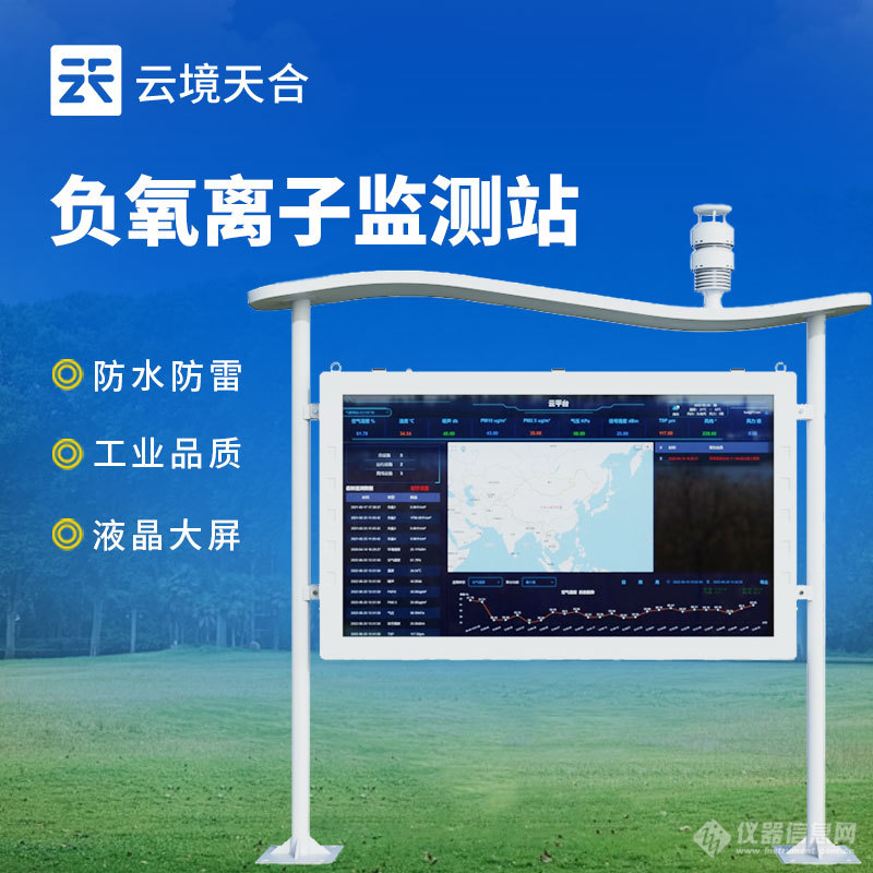 科研型负离子监测系统-一款提升游客体验的负氧离子浓度监测站2024直发/全+境+派+送