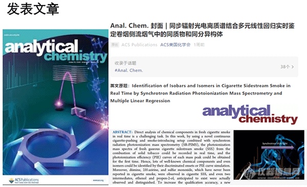 烟草烟气多组分在线分析质谱仪 ProC-1S 应用实例