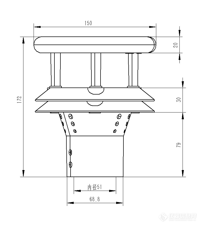 压电雨量传感器-一款高度集成的微型雨量传感器2024顺丰包邮+全+国+发+货