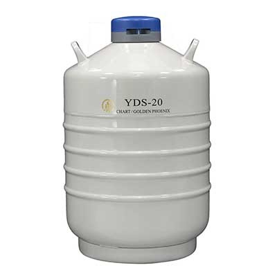 成都金凤液氮容器YDS-20液氮罐20L贮存型 厂家直发