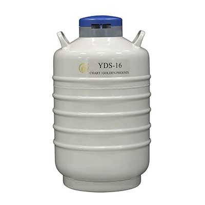 金凤液氮容器YDS-16储存型液氮罐16L厂家直发