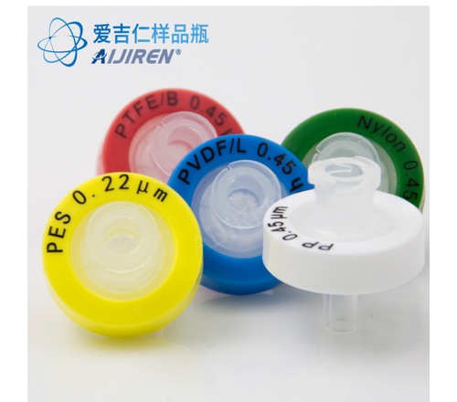 一次性针式过滤器 尼龙Nylon、PVDF、PTFE、PES、MCE、聚丙烯 PP、CA