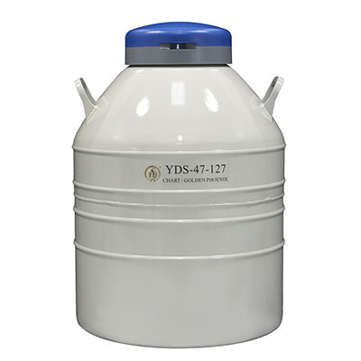 金凤液氮罐方提桶系列YDS-47-127大口径液氮容器47L