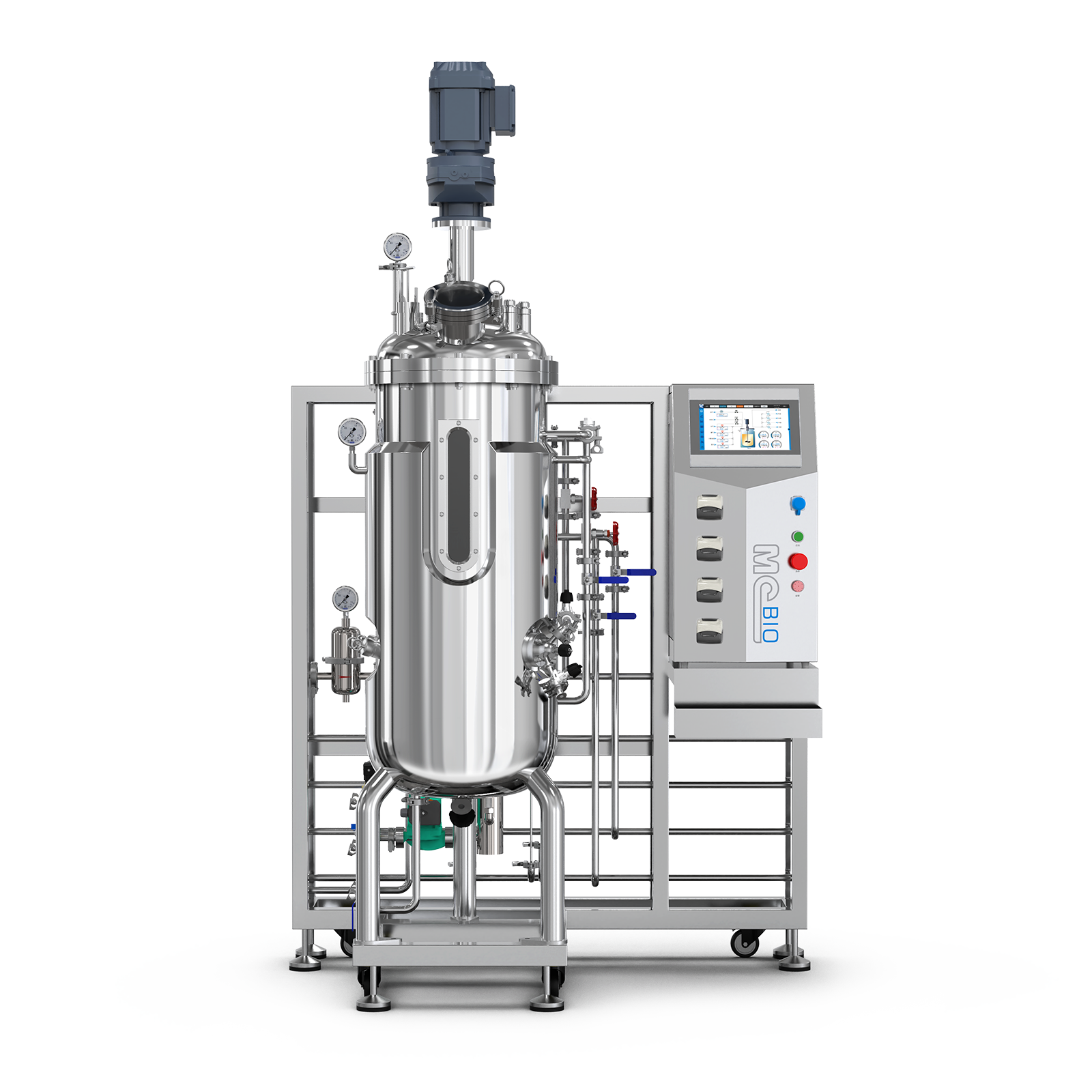 90L机高校科研不锈钢发酵罐MC-JSF-90L