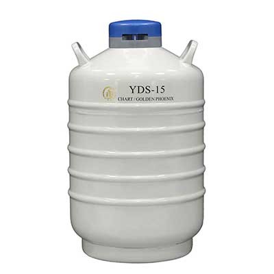 金凤液氮罐YDS-15圆提桶液氮容器 15L样品储存罐