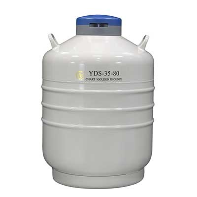 金凤液氮罐YDS-35-80贮存型生物液氮容器35L