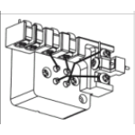  70111-60044S  Q0 contact block (installed in instruments without IonVector optics)