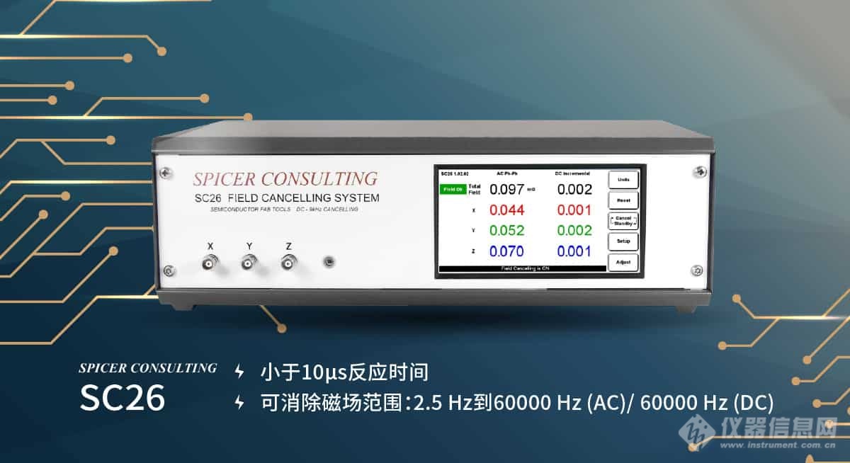 最全面的半导体、实验室及工业设备消磁选择：Spicer Consulting电磁干扰解决方案