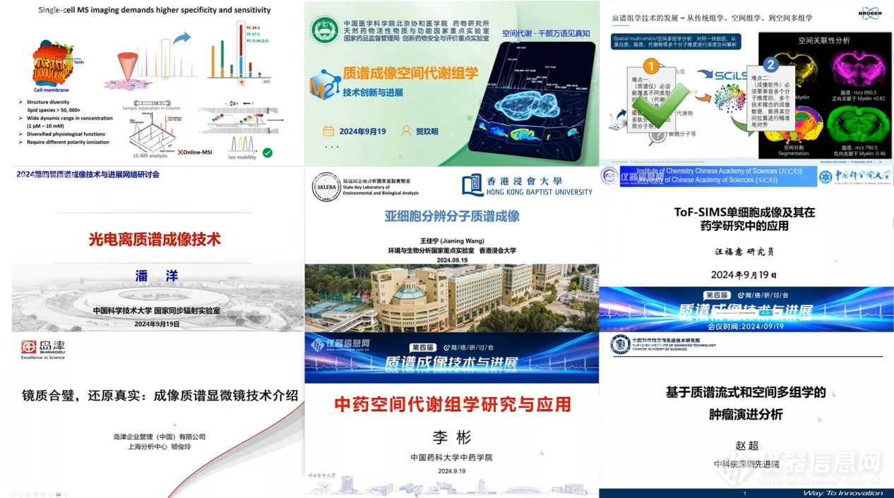 千颜万语，“绘”出生命科学的微观世界——质谱成像精彩报告集锦