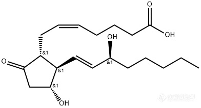 前列腺素（PGs）结构