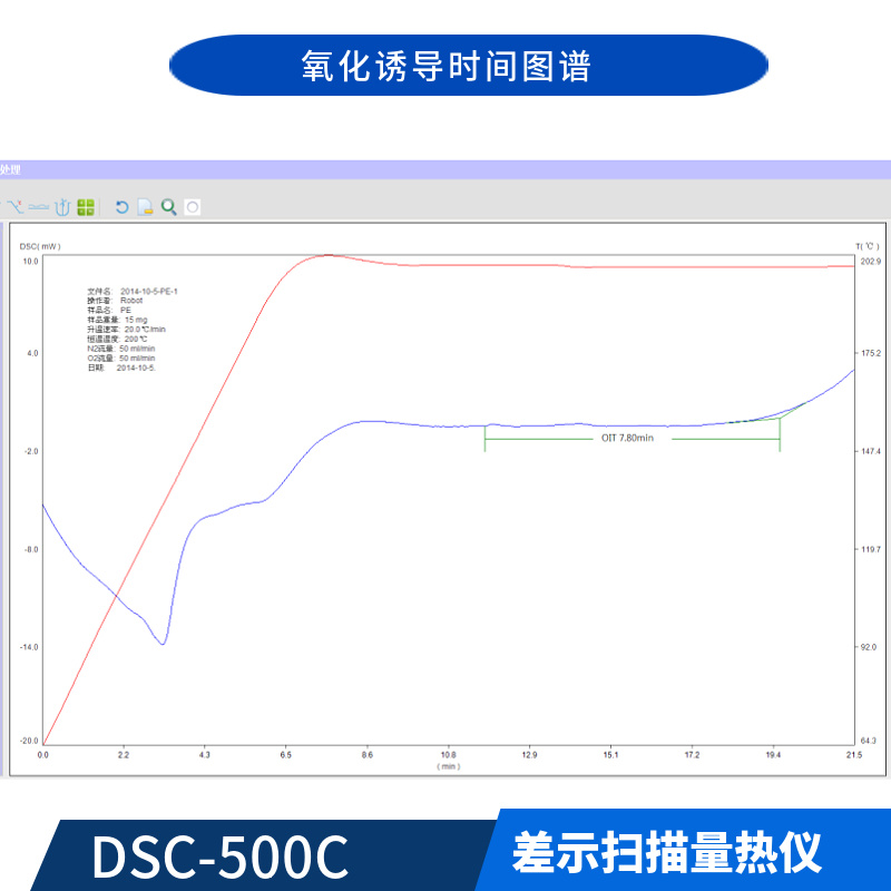 差示量热扫描法DSC