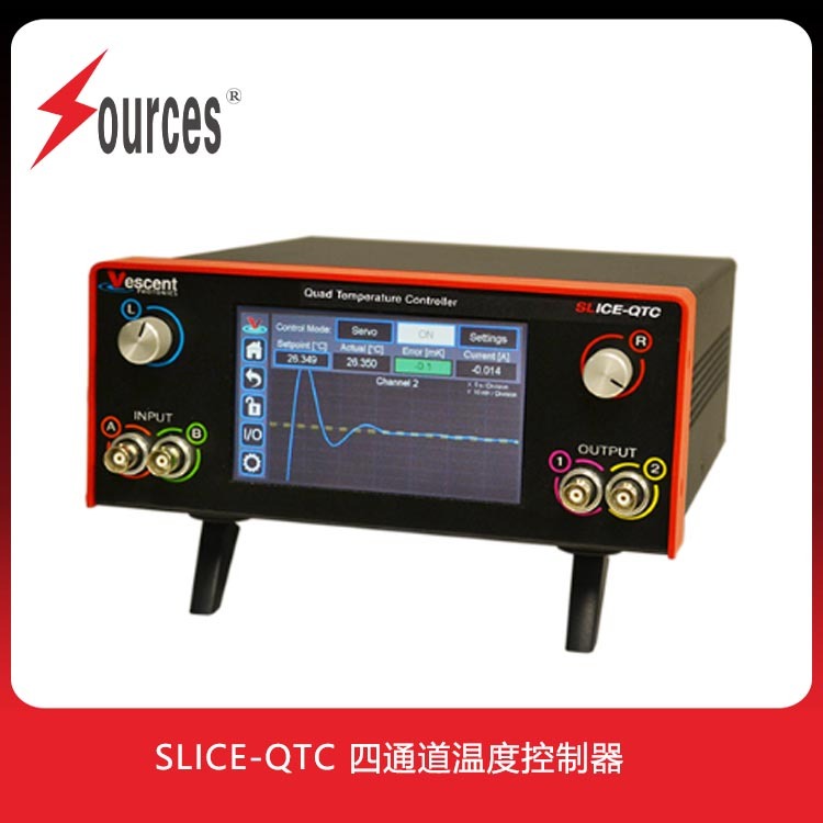 Vescent四通道温度控制器 SLICE-QTC激光器 