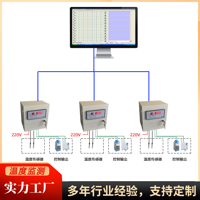 型温度控制器冻干粉丝分阶段降温专用温控器温度多段控制库除霜