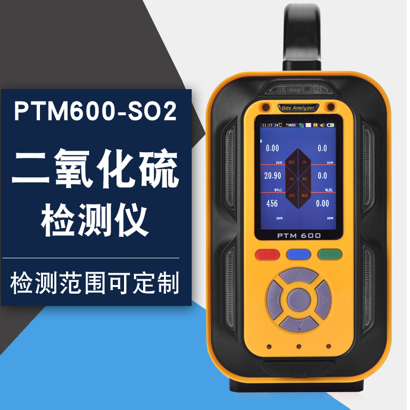 手提式二氧化硫分析仪PTM600-SO2逸云天