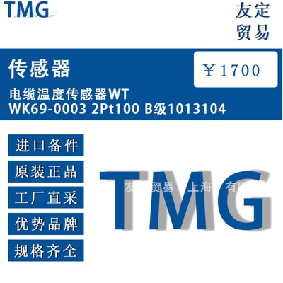 德国TMG  WTWK69-0003 2Pt100 B级1013104 电缆温度传感器