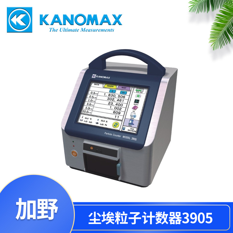 医药行业洁净区用KANOMAX尘埃粒子计数器3905