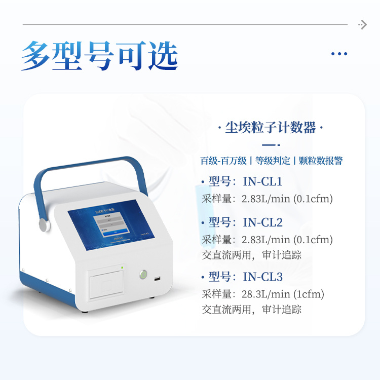 新型尘埃粒子计数器 粉尘颗粒采样计数器