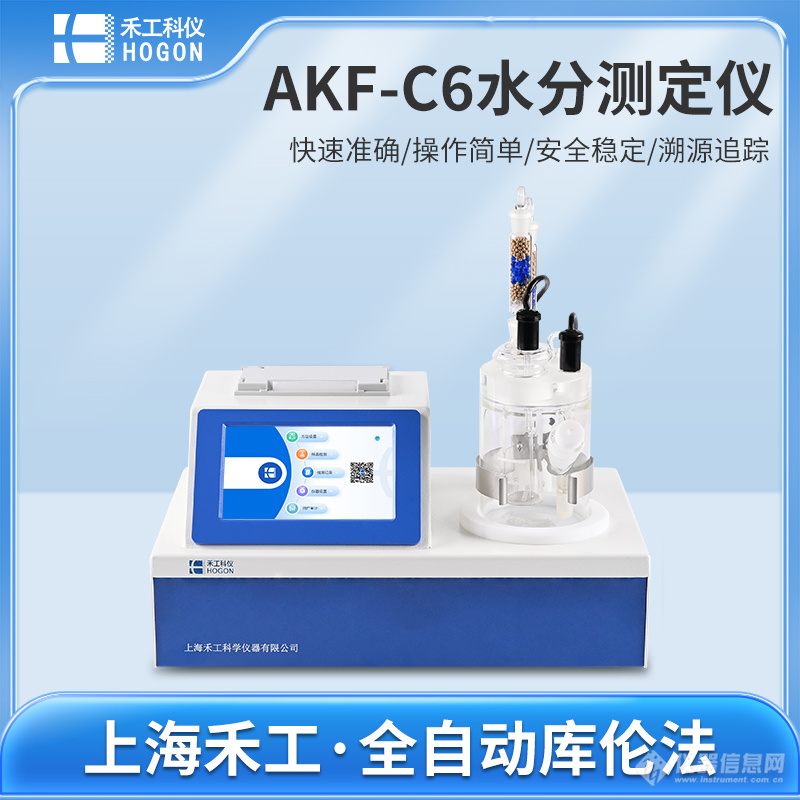 上海禾工20周年感恩回馈：AKF-C6卡尔费休水分测定仪限时特惠